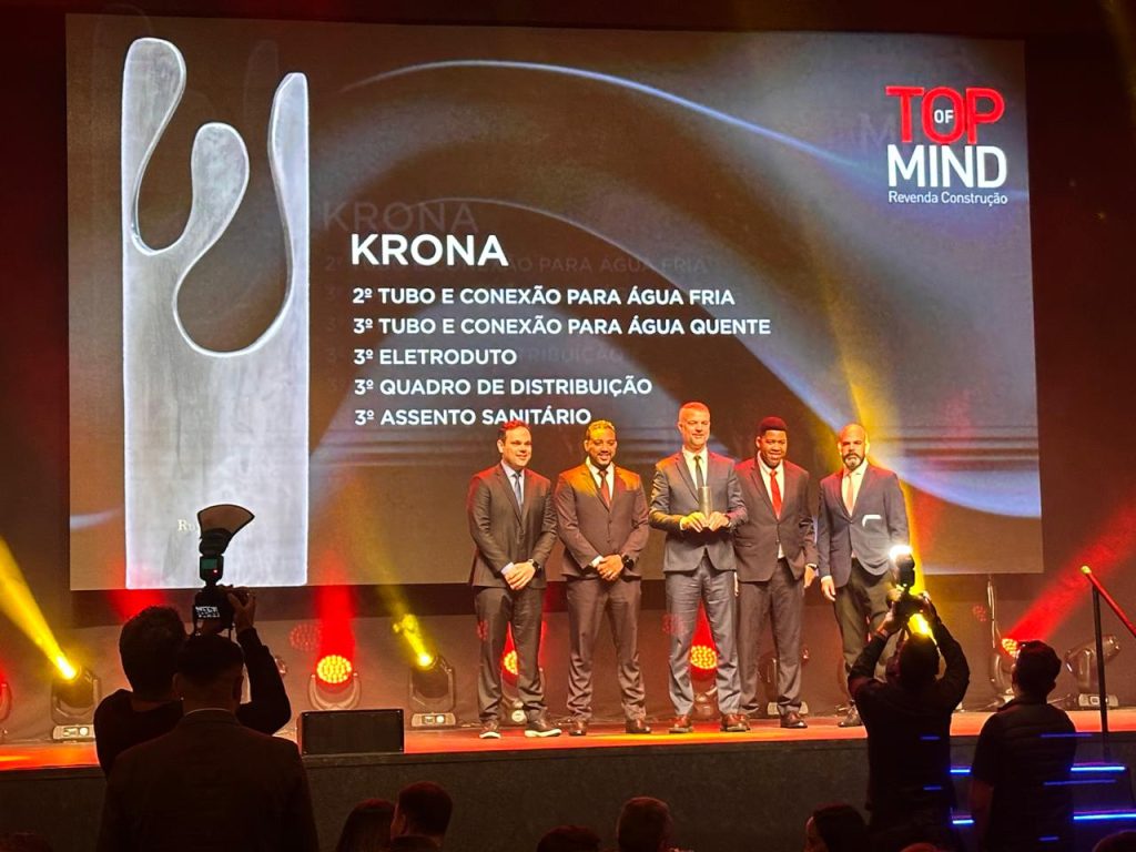 MARCAS DO GRUPO KRONA são destaque no prêmio Top Of Mind do Grupo Revenda
