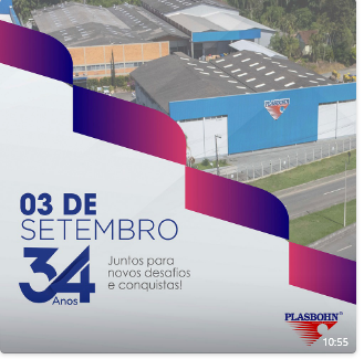 PLASBOHN – Aniversário 34 anos